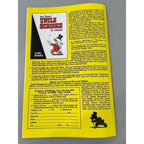 Gladstone Walt Disneys Donald Duck No. 262 March 1988 Classic Bagged Boarded - Picture 6 of 6